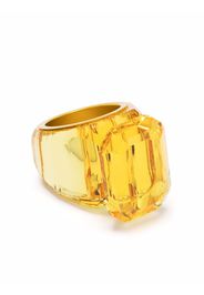 Swarovski Lucent cocktail ring - Giallo