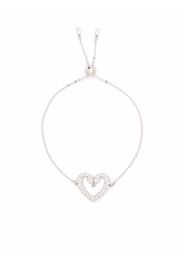 Swarovski Una heart-charm bracelet - Argento