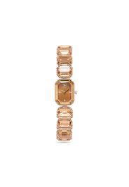 Swarovski Octagon cut quartz bracelet - Marrone