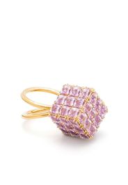 Swarovski Curiosa cocktail ring - Viola