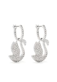 Swarovski Iconic Swan drop earrings - Argento