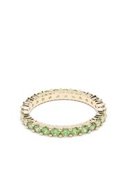 Swarovski Matrix crystal-embellished ring - Verde