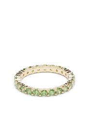 Swarovski Matrix crystal-embellished ring - Verde