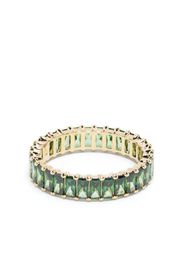 Swarovski Matrix crystal-embellished ring - Verde