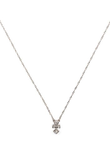 Swayta sha diamond pendant necklace - Argento