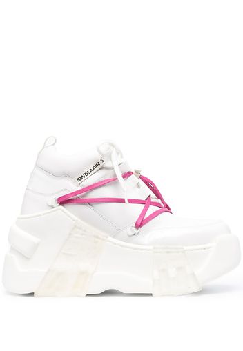 SWEAR Sneakers AMAZON Platform Boots - Bianco