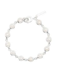 SWEETLIMEJUICE Bracciale Noca a catena - Bianco