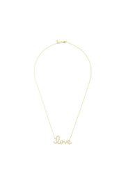 Collana Love in oro giallo 14kt con diamante