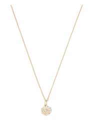 Sydney Evan Collana in oro giallo 14kt Camellia con diamante