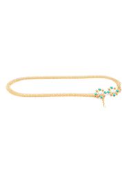 Sylvia Toledano flower-shaped detail chain belt - Oro