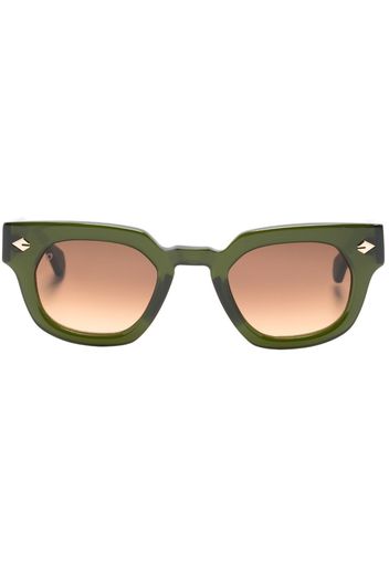 T Henri Eyewear Occhiali da sole tondi - Verde