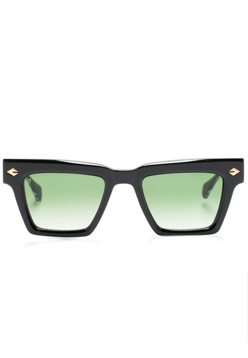 T Henri Eyewear Occhiali da sole Jesko squadrati - Nero