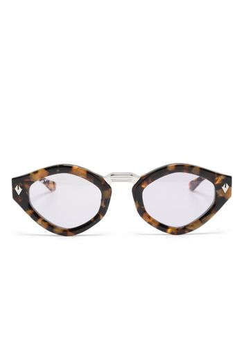 T Henri Eyewear Occhiali da sole tartarugati - Marrone