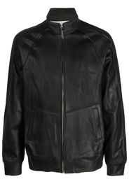 Taakk Bomber a collo alto con zip - Nero