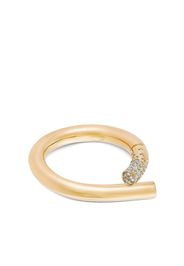 Tabayer Anello in oro giallo 18kt con diamanti