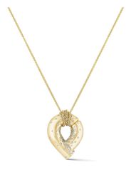 Tabayer 18kt yellow gold Oera diamond pendant necklace - Oro