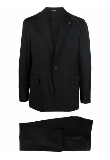 Tagliatore single-breasted virgin wool suit - Nero