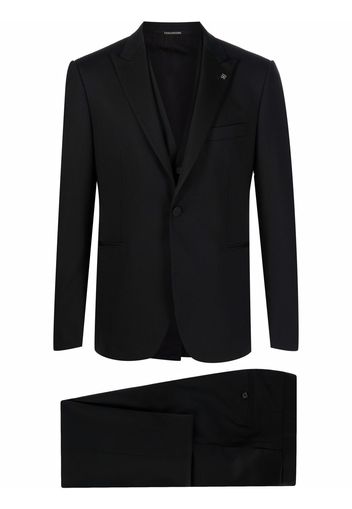 Tagliatore single-breasted three-piece suit - Nero