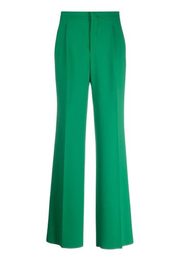 Tagliatore pleated-front tailored trousers - Verde