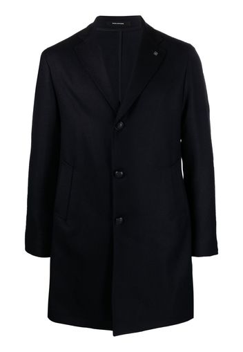 Tagliatore single-breasted wool coat - Nero