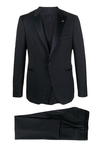 Tagliatore single-breasted tuxedo suit - Blu