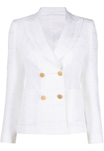 Tagliatore double-breasted tailored blazer - Bianco