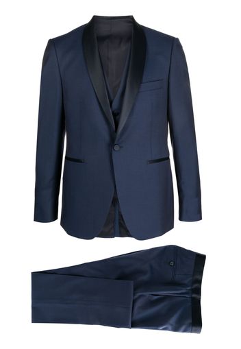 Tagliatore three-piece dinner suit - Blu