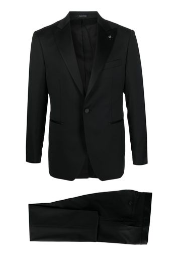 Tagliatore single-breasted wool dinner suit - Nero