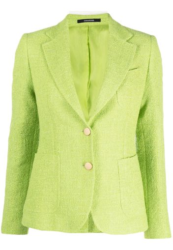 Tagliatore slim-fit single-breasted blazer - Verde