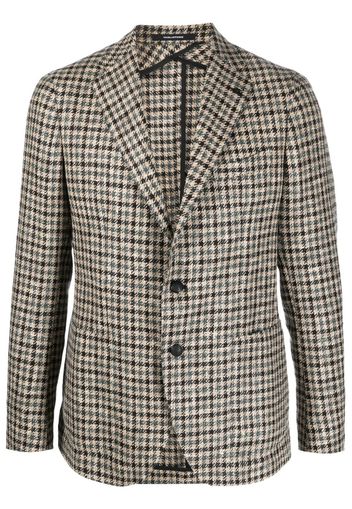 Tagliatore Blazer monopetto in pied-de-poule - Verde