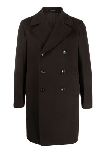 Tagliatore Arden wool-blend coat - Marrone