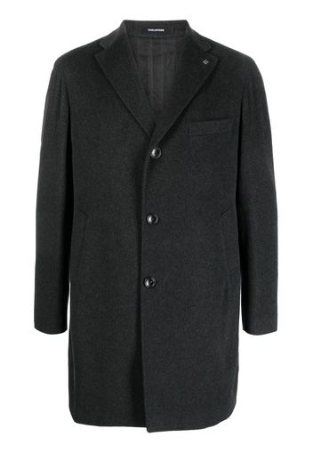 Tagliatore single-breasted wool-blend coat - Grigio
