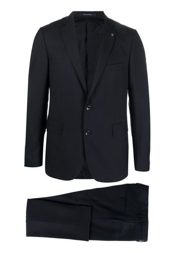 Tagliatore single-breasted wool suit - Blu