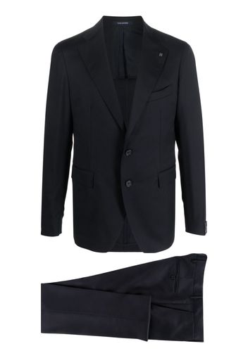 Tagliatore single-breasted wool suit - Blu