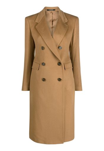 Tagliatore double-breasted midi coat - Toni neutri