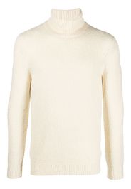 Tagliatore roll-neck long-sleeve jumper - Bianco