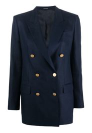 Tagliatore double-breasted tailored blazer - Blu