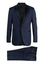 Tagliatore virgin-wool dinner suit set - Blu