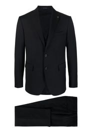 Tagliatore single-breasted wool suit - Blu