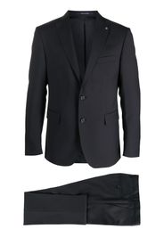 Tagliatore virgin-wool single-breasted blazer - Blu