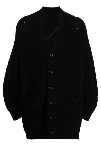 Takahiromiyashita The Soloist Cardigan con zip - Nero