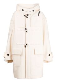 Takahiromiyashita The Soloist wool duffle coat - Bianco