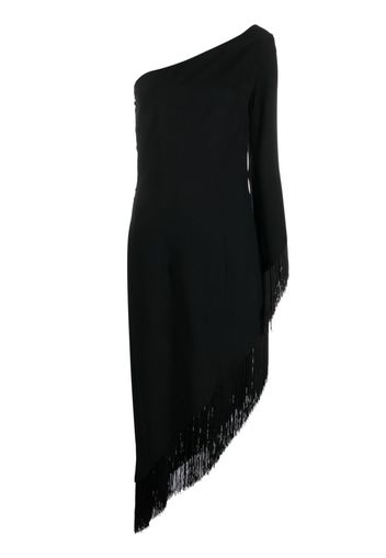 Taller Marmo Aventador fringe-trim dress - Nero