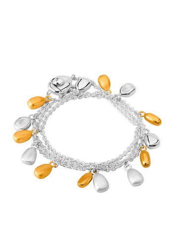 TANE México 1942 Bracciale Alma Dangle in argento sterling e oro giallo Vermeil 23kt