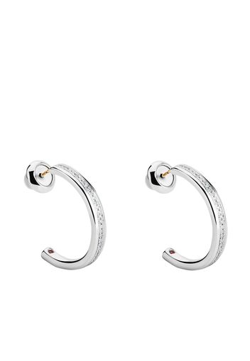 TANE México 1942 Cozy diamond hoop earrings - Argento