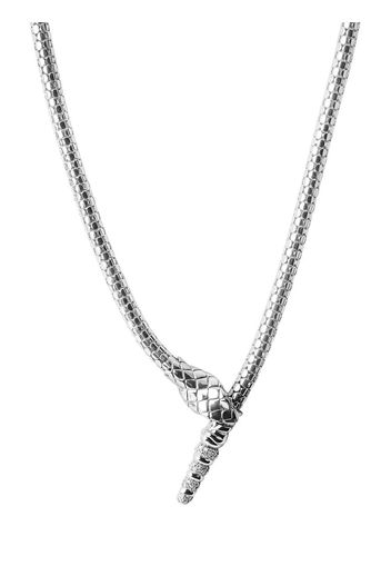 TANE México 1942 Snake diamond choker necklace - Argento