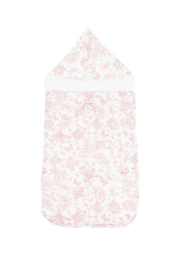 Tartine Et Chocolat floral-print cotton sleep bag - Bianco