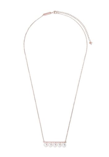 Collana in oro rosa 18kt con perle Akoya