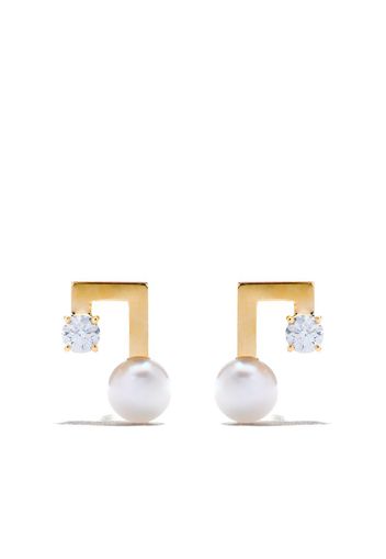 petit balance note earrings