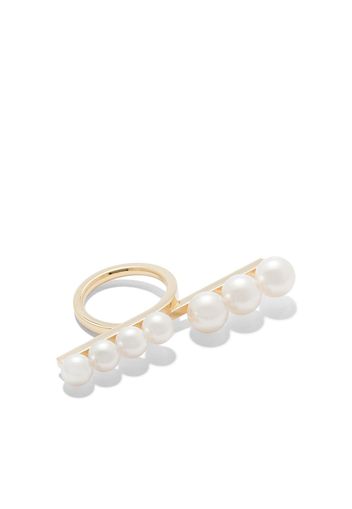 TASAKI Anello in oro 18kt Balance con perla - Bianco